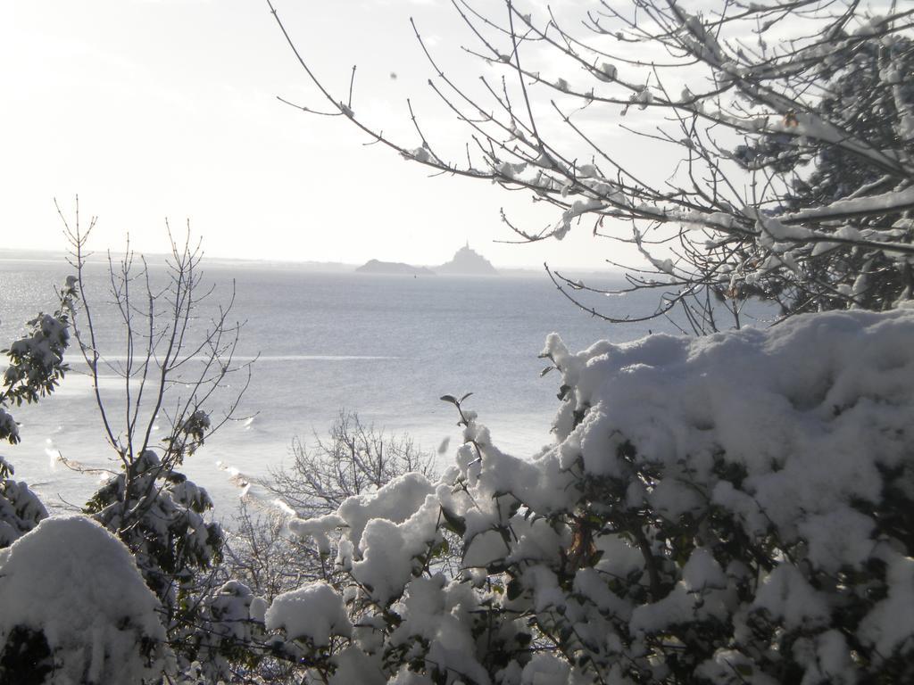 Villa Les Dunes Saint-Jean-le-Thomas Exteriör bild